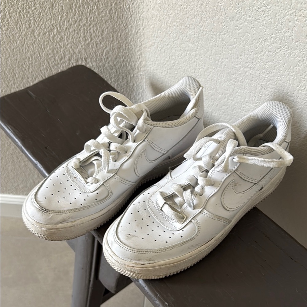 Nike White AirForce 1 Sneakers